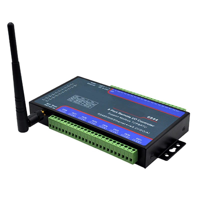 8路DI 8路DO 8路AI輸入 遠程IO控制器 OX-IO6842/6802/6844/6844N
