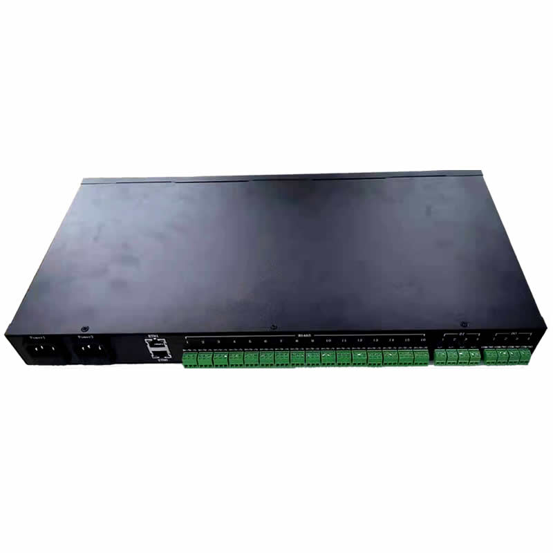 16路RS232/485機架式大系統(tǒng)容量工業(yè)級物聯(lián)網關通訊管理機 歐鑫通HPC-7316