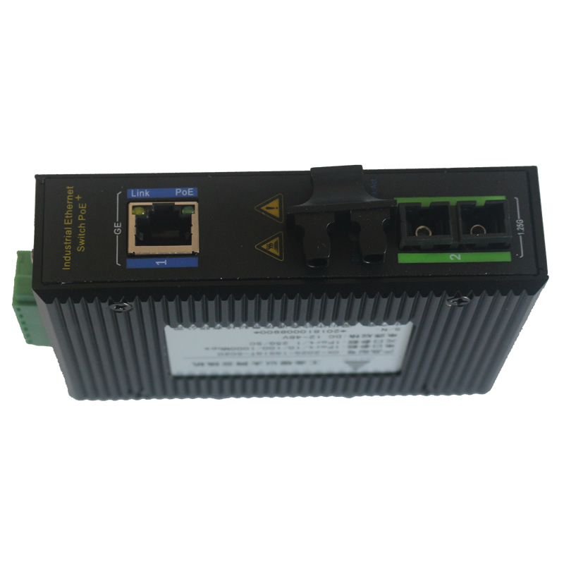 1光1電千兆工業(yè)級以太網(wǎng)交換機 OX-202G-1GS1GT-SC20