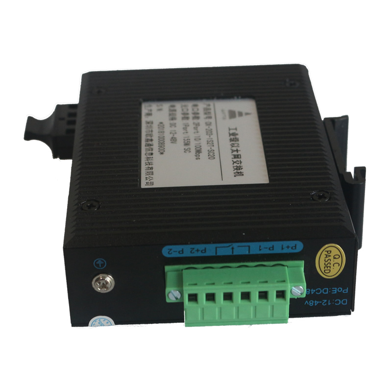 1光2電百兆工業(yè)級以太網(wǎng)交換機(jī) OX-203-1S2T-SC20