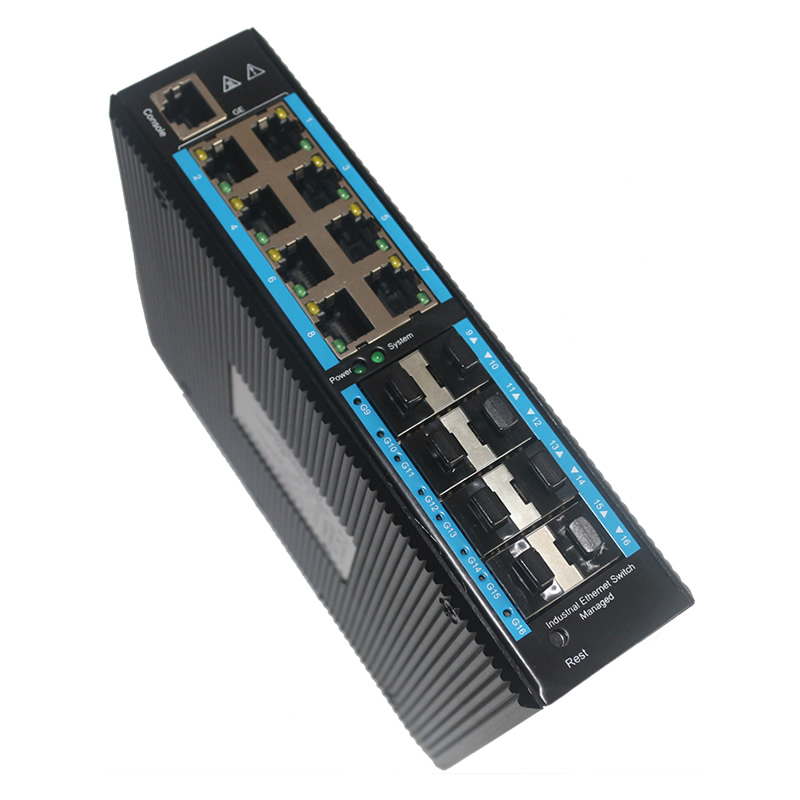 工業(yè)級(jí)千兆8光8電網(wǎng)管型交換機(jī) OX-516G-8GP8GT