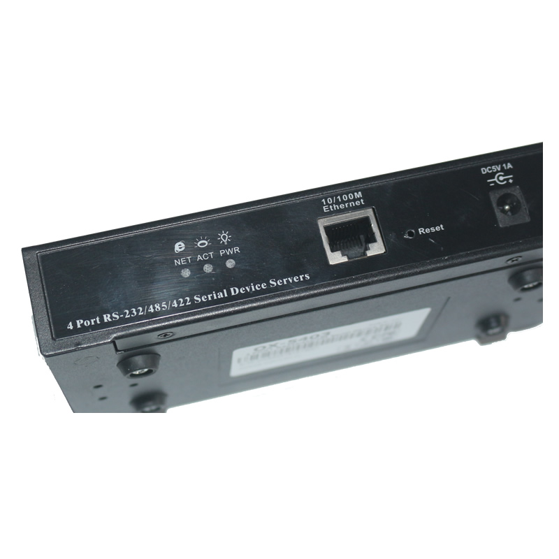 4-port RS232/RS422/RS485 to TCP/IP serial server OX-5403
