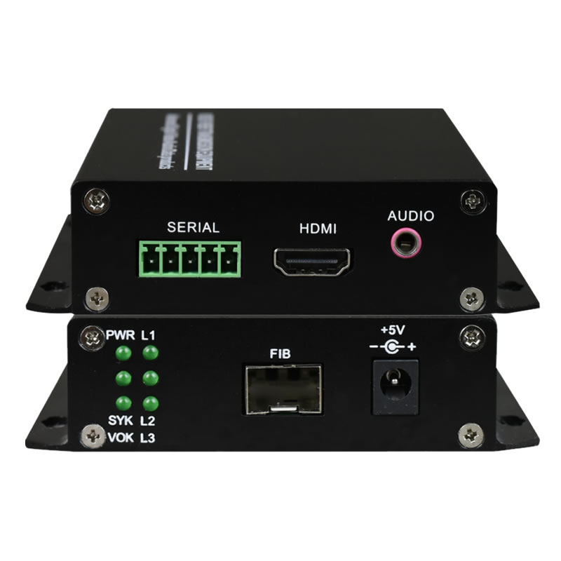 1路非壓縮4K HDMI光端機 OX-VMV1T/R
