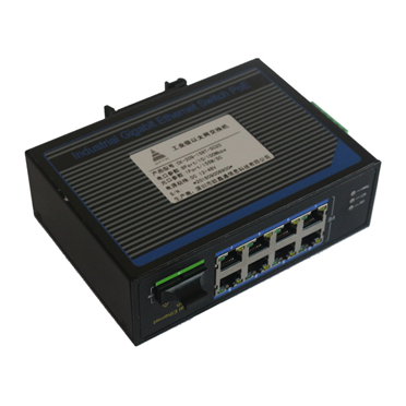 1光8電百兆工業(yè)級(jí)以太網(wǎng)交換機(jī) OX-209-1S8T-SC20